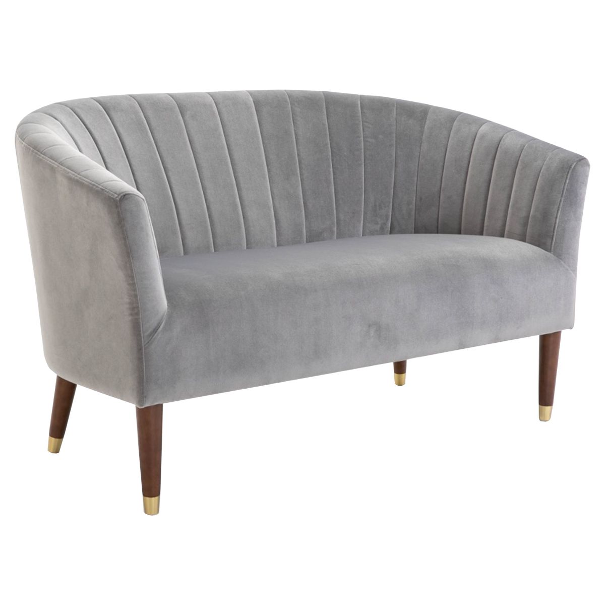 Grey 2 sale seater chair