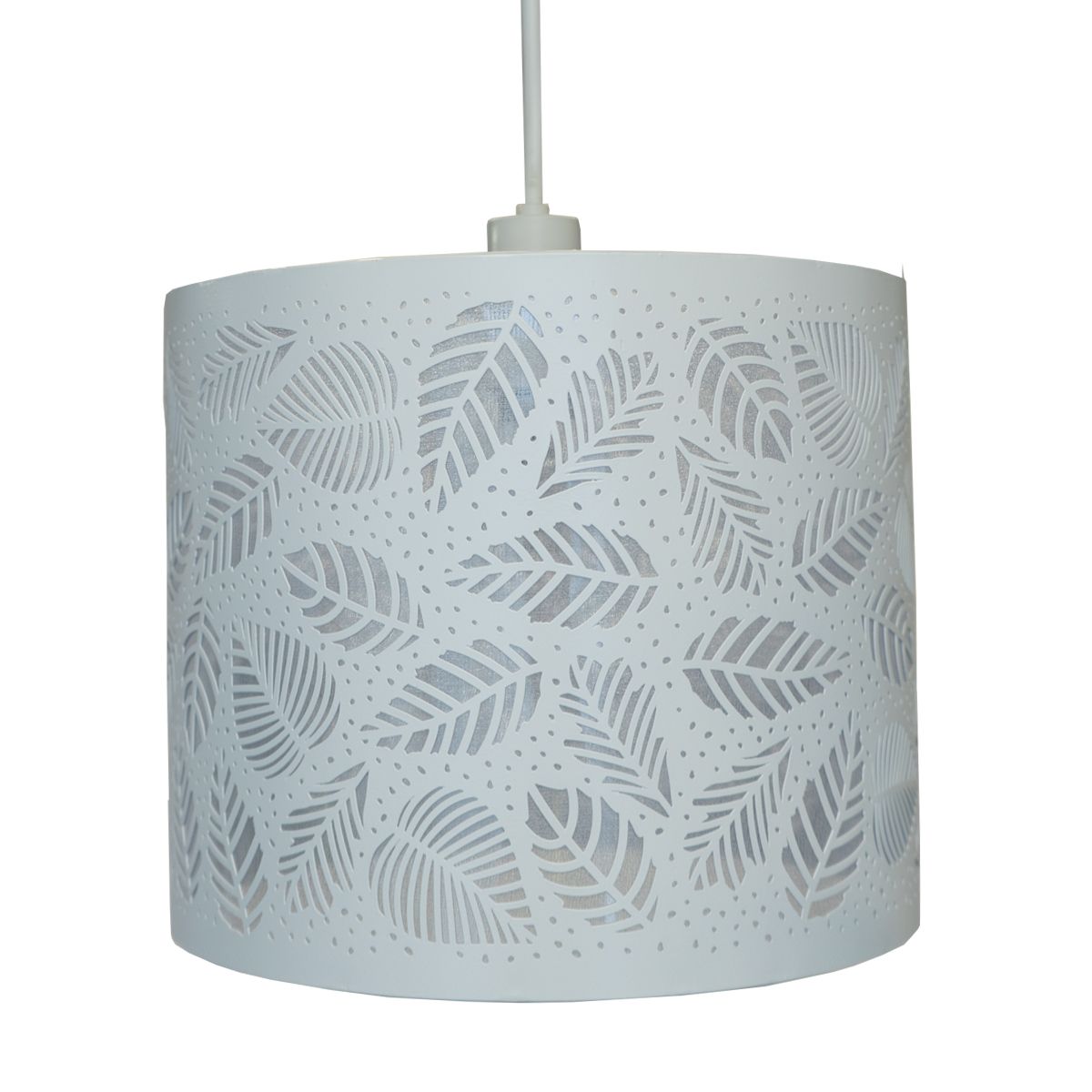White laser cut lamp shade cheap