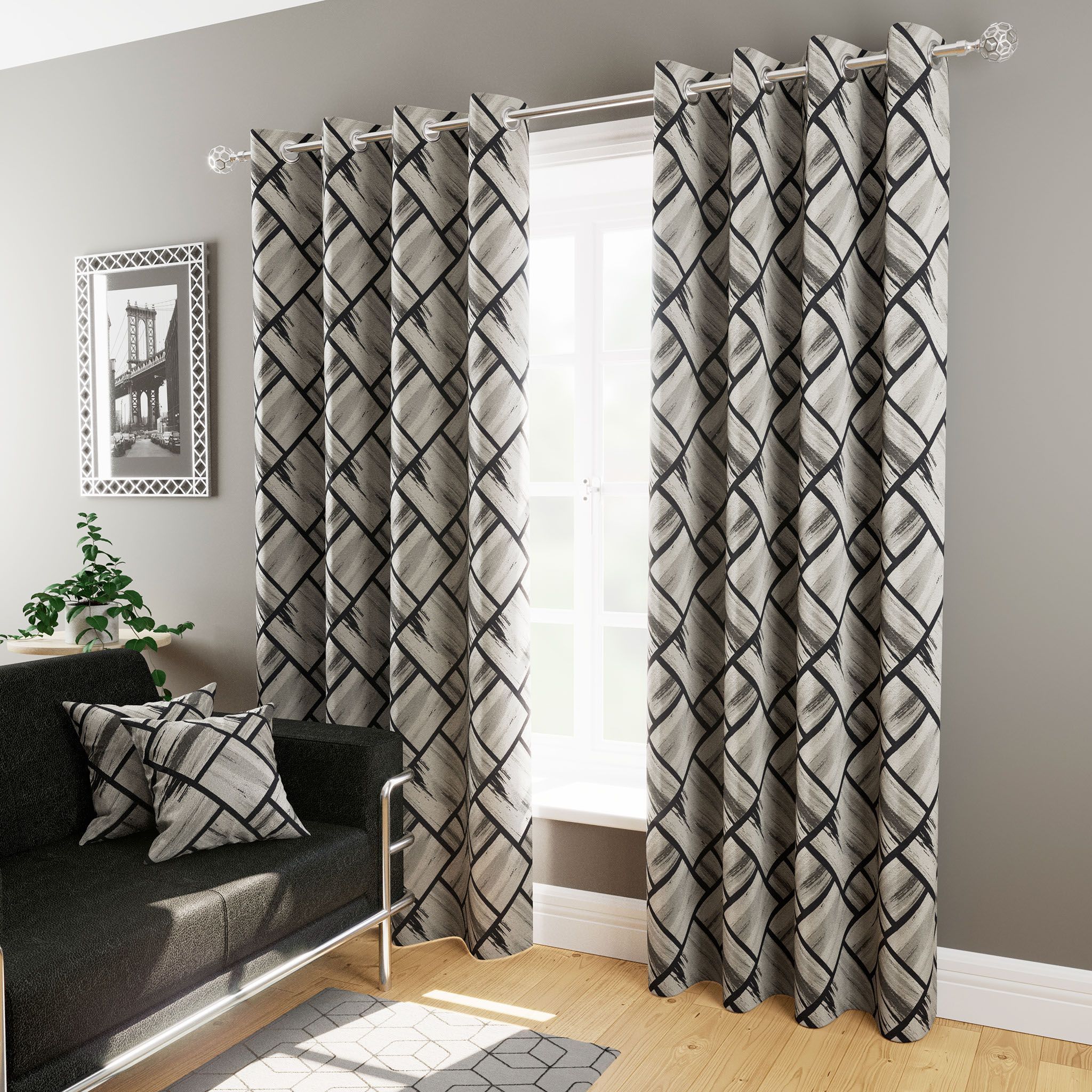 Eyelet curtains sale sale