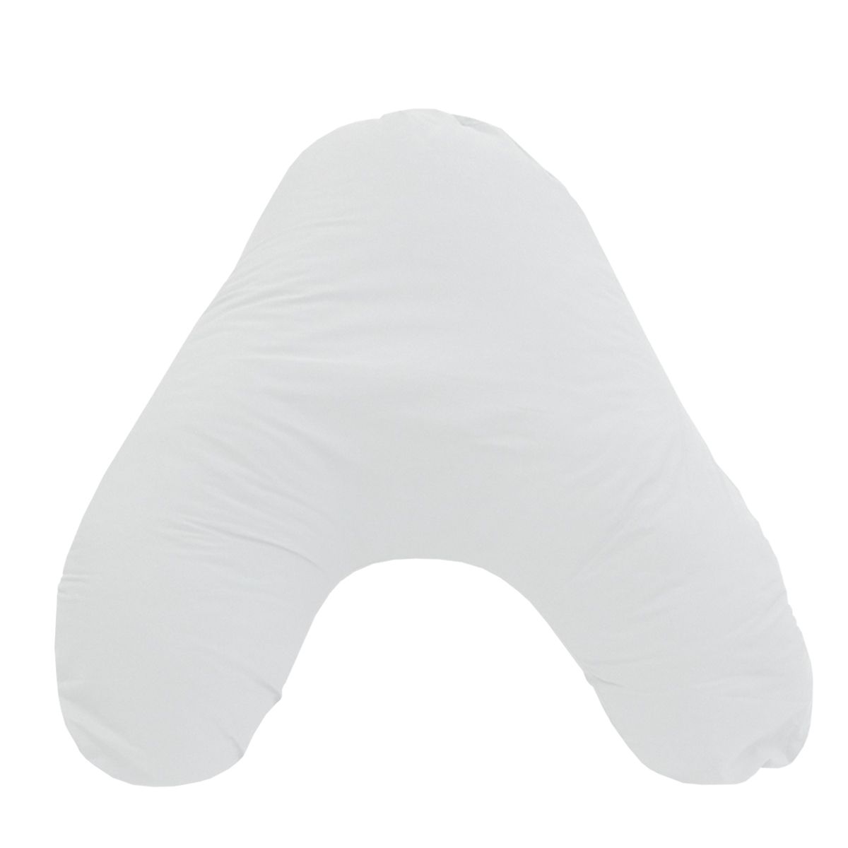 Percale White V Shaped Pillowcase Pc