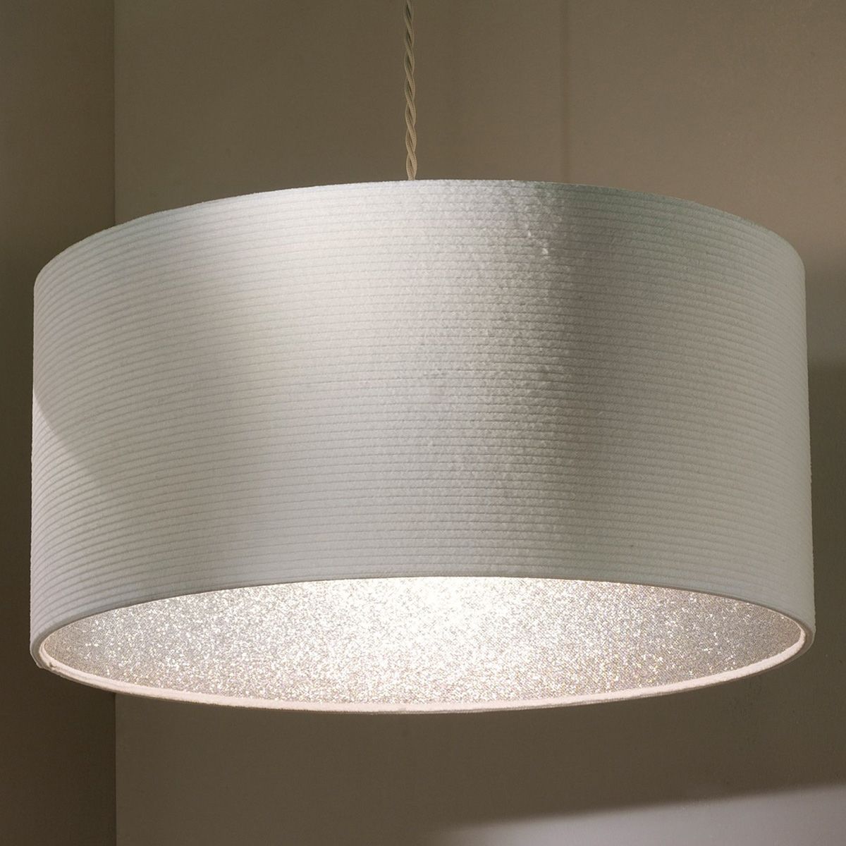 Cream ceiling light deals shade
