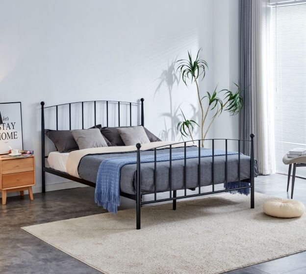 Capri Black Bed Frame