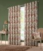 Brompton Red Ready Made Eyelet Curtains