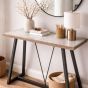 Chelsea Grey Black Console Table