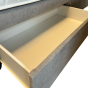 Cruz Steel Double Divan Bed Only
