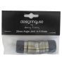 28mm Angle Joint Antique Brass