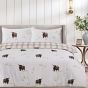 Angus Natural Cotton Rich Duvet Cover Set