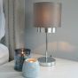 Appleby Silver Table Lamp
