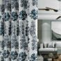 Ariel Blue Ready Made Eyelet Curtains