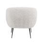 Asha Lamb White Chair