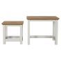 Athy Ivory Nest of 2 Tables