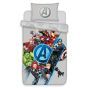 Avengers Grey Cotton Mix Duvet Cover Set