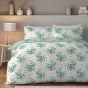 Avery Blue and Green Cotton Rich Duvet Cover Set