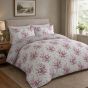 Avery Pink Cotton Rich Duvet Cover Set