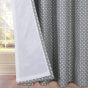 Avignon Silver Ready Made Eyelet Curtains