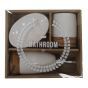 3 Piece Cream Bathroom Set