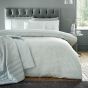 Bayonne Silver Cotton Mix Duvet Cover Set