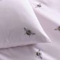 Bees Pink Cotton Mix Duvet Set