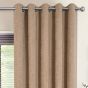 Belgravia Beige Blackout Ready Made Eyelet Curtains