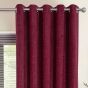 Belgravia Wine Blackout Ready Made Eyelet Curtains
