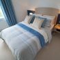 Blaine Grey Flannelette Cotton Duvet Set