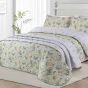Bloomsbury Green Bedspread 195x200cm