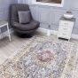 Boho Medallion Grey Rug