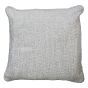 Boucle Silver Filled Cushion