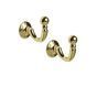 Brass Ball Hook Pair