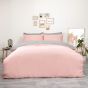 Oxford Blush & Grey Duvet Cover Set