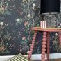 Bridget Floral Charcoal Wallpaper Roll
