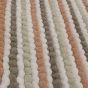 California Stripe Grey & Blush Bathmat
