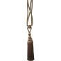 Cannes Taupe Tie Back