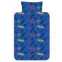 Cars On The Road Red Cotton Rich Duvet Cover Set