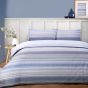 Causeway Blue Cotton Rich Duvet Cover Set
