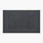 500gsm Zero Twist Charcoal Bathmat