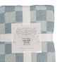 Checkers Blue Throw 130x170cm