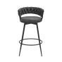 Chester Grey Swivel Bar Stool