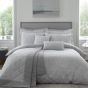 Chatsworth Silver Cotton Mix Duvet Set