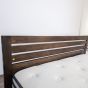 Chicago Rustic Dark Wood Bed Frame
