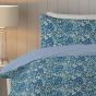 Claudia Blue Cotton Rich Duvet Cover Set