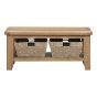 Coffee Medium Oak Coffee Table