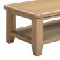 Coffee Medium Oak Coffee Table