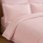 Como Scallop Pink Duvet Cover Set