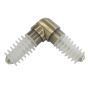 19mm Elbow Antique Brass Connector