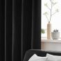 Countess Black Blackout Ready Made Eyelet Curtains