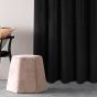 Countess Black Blackout Ready Made Eyelet Curtains