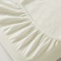 Hotel Collection 100% Cotton Cream Fitted Sheet