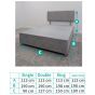 Cruz Divan Bedframe