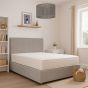 Cruz Steel Single Divan Bed & Mattress Bundle